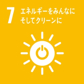 SDGs 7.エネルギーをみんなに。そしてクリーンに の項目