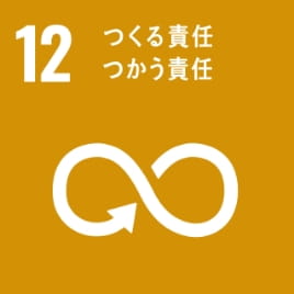SDGs 12.つくる責任、つかう責任　の項目